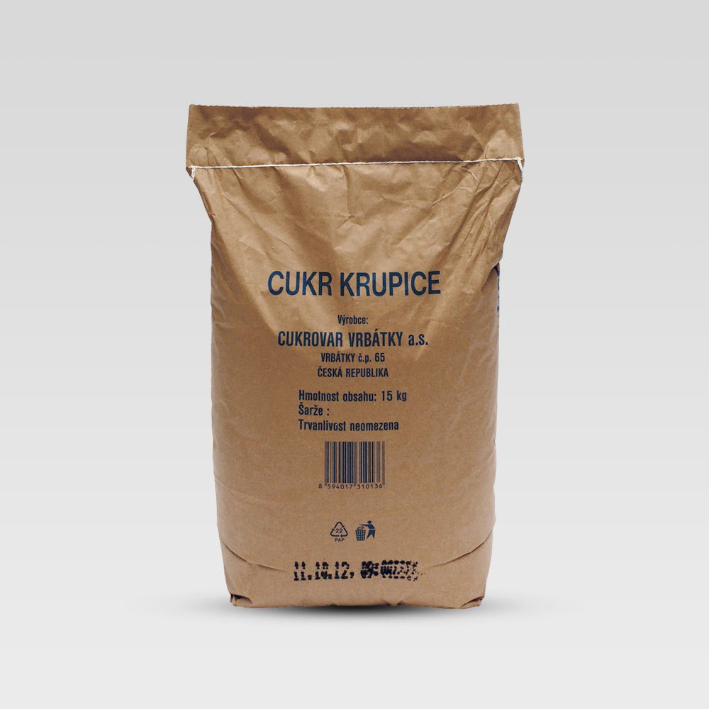 Cukr krupice 15 kg